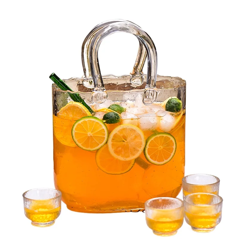 

Creative portable glass bag