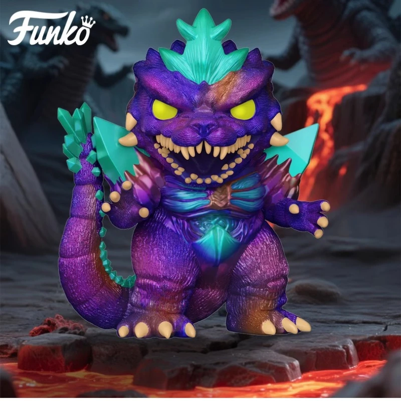 

Genuine Edition FUNKO POP Godzilla，Destoroyah， MechaGodzilla Anime Action Desktop Decoration Ornament Model Toys Collectible