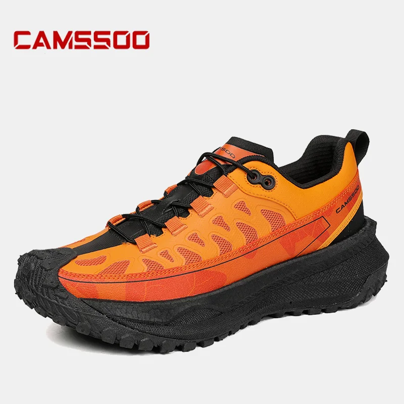 

CAMSSOO outdoor hiking shoes men's trekking boots lightweight breathable climbing runningshoes off-road cushioning sneakers