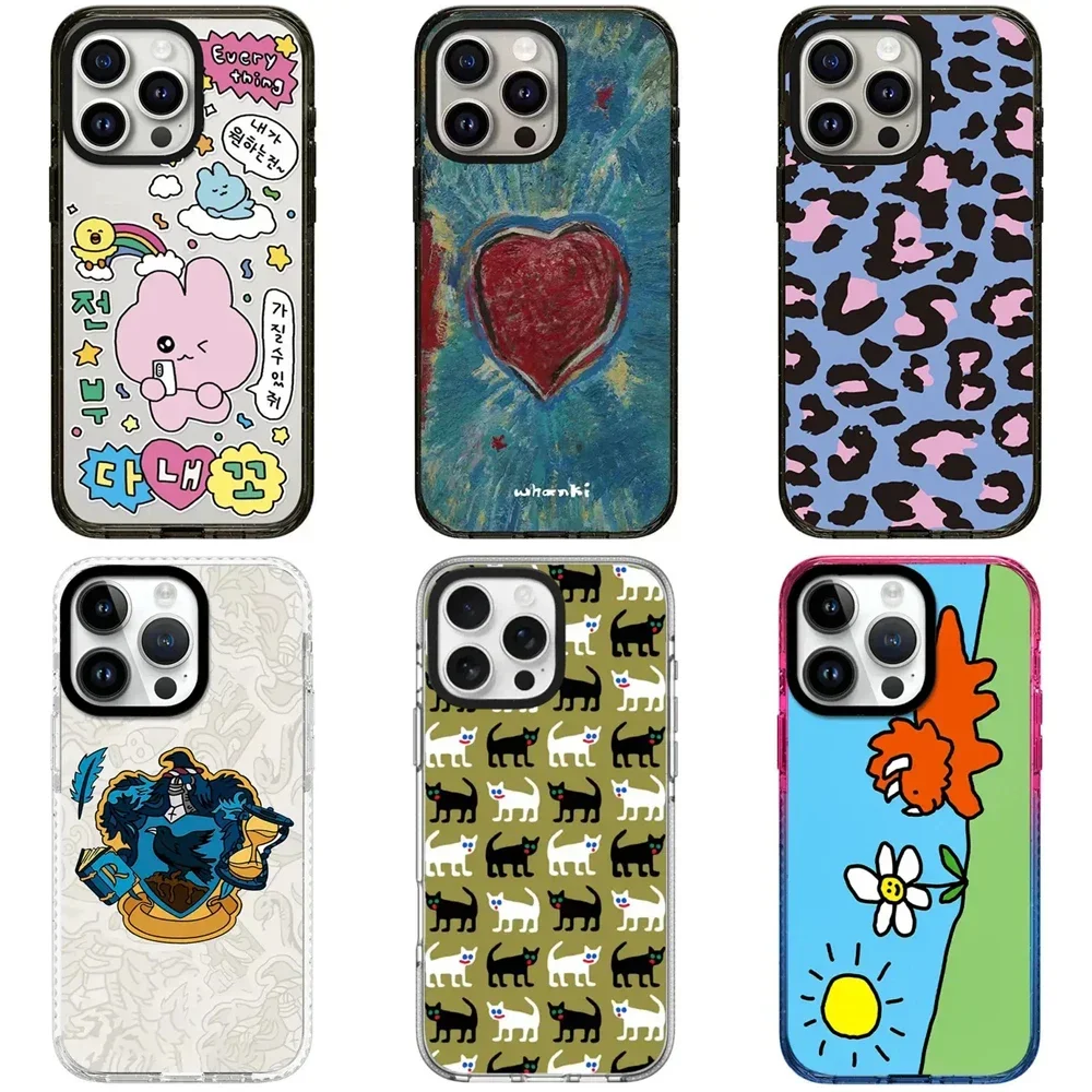 

Cartoon 2.0 Acrylic iPhone 12 13 14 15 16 Pro Max Case - Protective iPhone Case