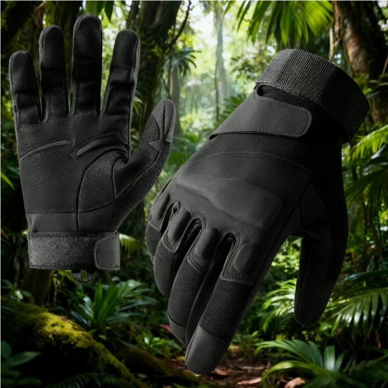 

Tactical Gloves Men's And Women's Outdoor Protective Sports Cycling Climbing Mountaineering Anti-Slip Wrist Full Finger