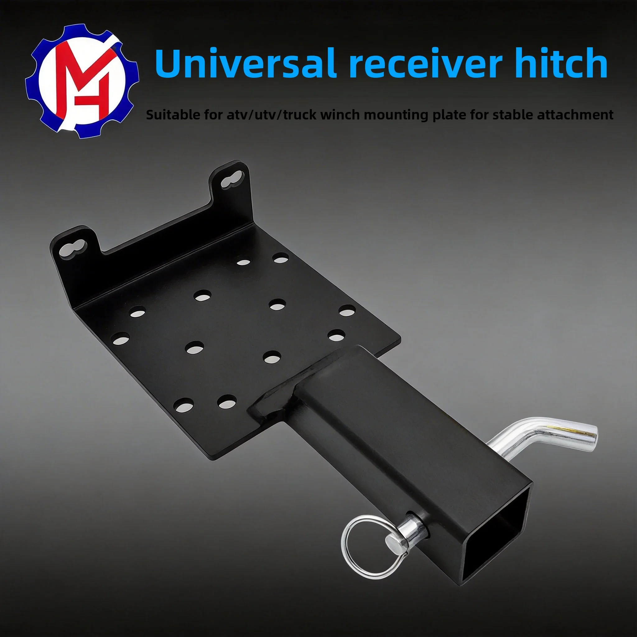 

Winch hitch bracket universal receiver trailer bar ATVUTV truck mounting plate winch fixing