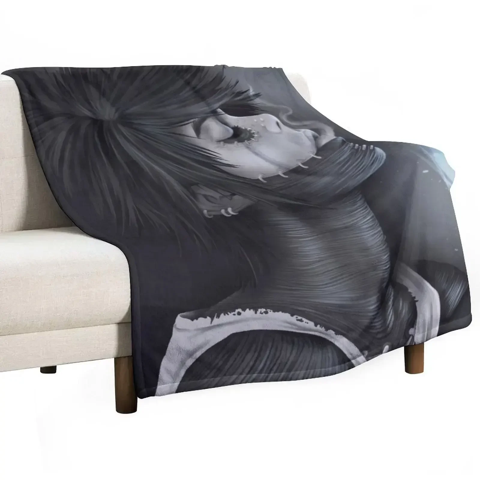 Dabi - Realistic Throw Blanket Picnic Baby Single warm winter For Baby Blankets For Sofas Blankets