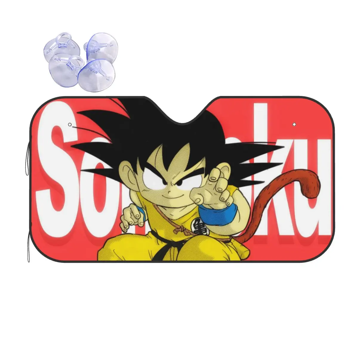 

Dragon Ball Z Dragonball аниме солнцезащитный козырек на лобовое стекло забавный козырек на переднее окно автомобиля 76x140 см солнцезащитный козырек УФ-защита