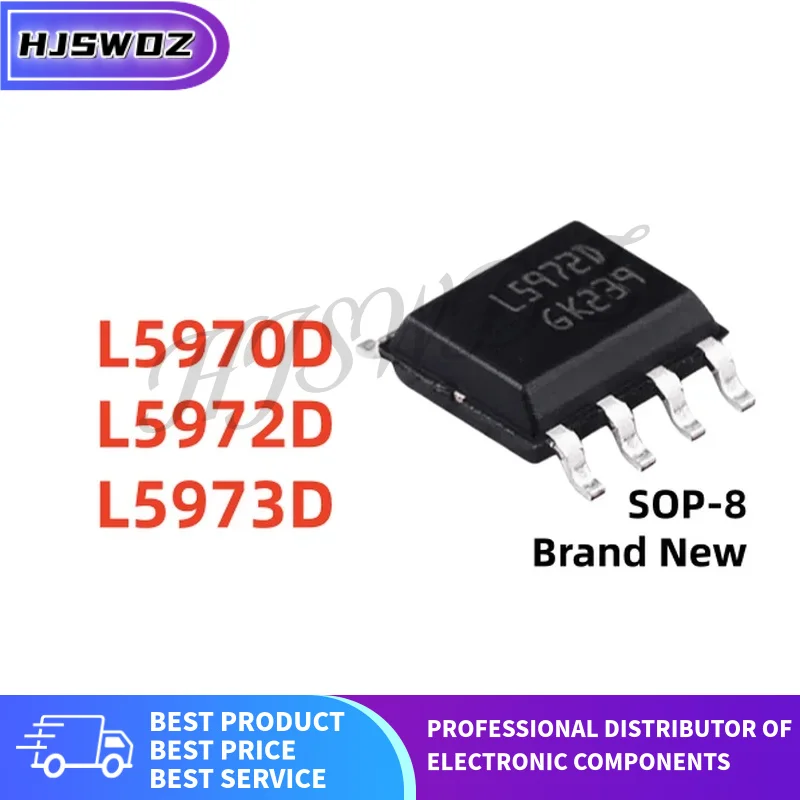 5PCS Brand New L5970D L5972D L5973D L5970D013TR L5972D013TR L5973D013TR SOP-8 switching regulator IC