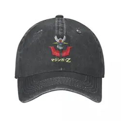 Fashion Baseball Cap Snapback Hats Actarus Mazinger Z Manga Spring Autumn Cap Robot Goldorak Grendizer Denim Casquette Hip Hop