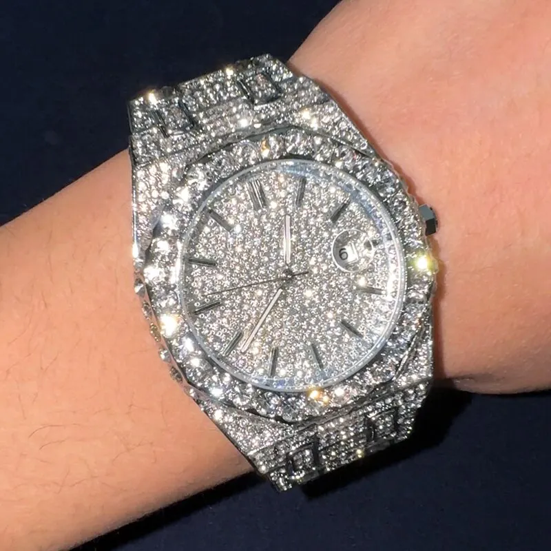Men's Fashion Hip Hop Trend Watch Personalized Large Dial British Watch