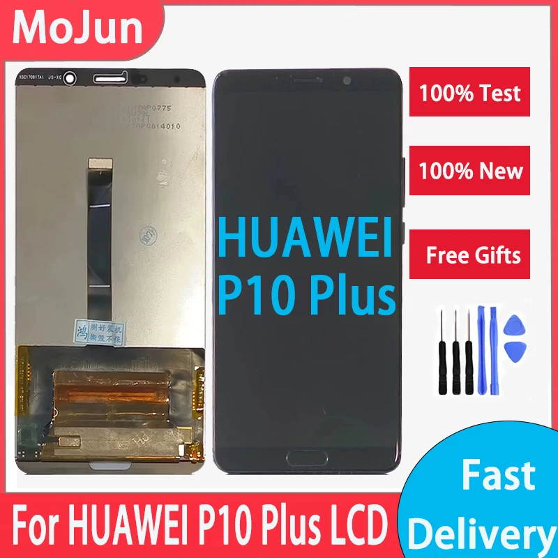 Original LCD Screen For HUAWEI P10 Plus LCD Display Touch Screen For P10 Plus With fingerprint LCD Screen Digitizer Assembly