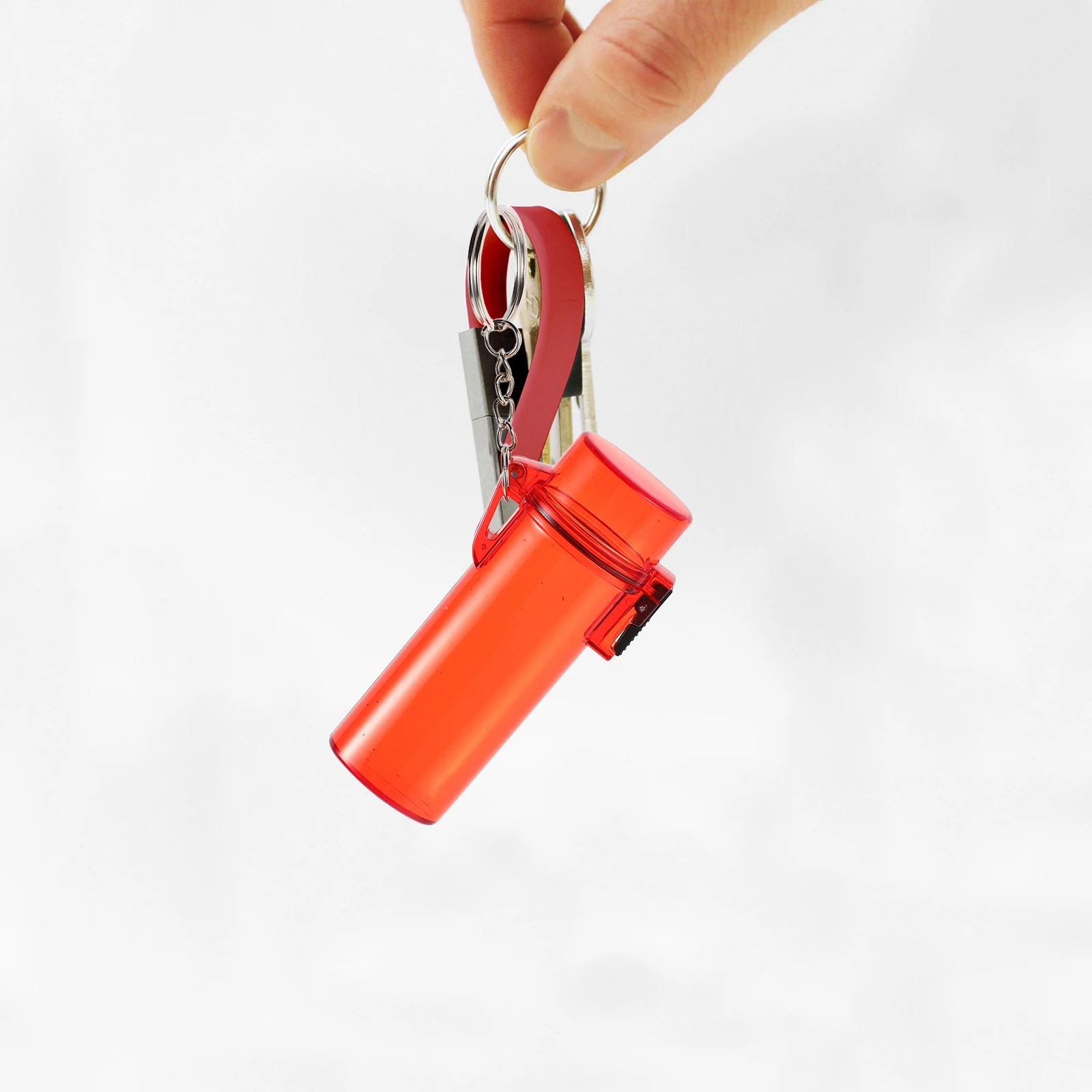 

Lighter Case Keychain Portable Travel Organizer Protective Cover Reusable Small Cigarette Storage Sleeve Plastic Protector
