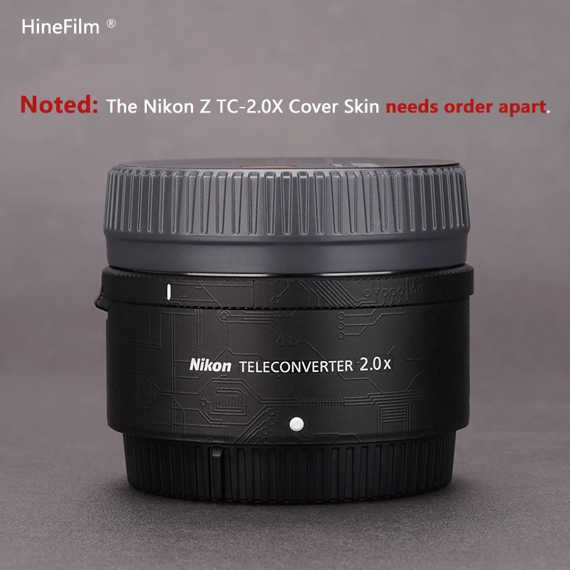 for Nikkor Teleconverter 2.0X Lens Stickers ZTC2.0X Wrap Cover Film For Nikon Z TC-2.0 x Lens Skin Protector Sticker Z TC 2.0 X