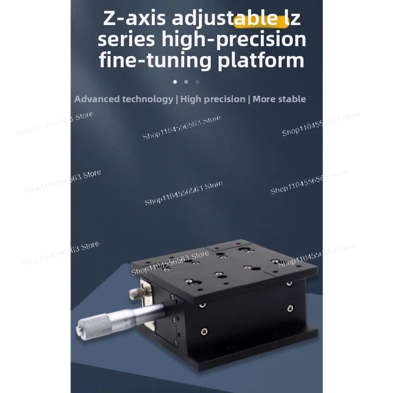 Professional Optical Z-Axis Lift Table–LZ40/60/80/90/100/125-2-N Precision Mobile Slide Displacement Platform for Lab & Industry
