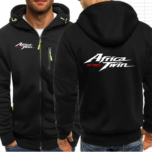 Giả trang xe máy cho nam, áo nỉ nam, áo khoác dây kéo, áo khoác nam, CRF 1000 L CRF1000 12 Quần áo CRF bán hàng chính - 2