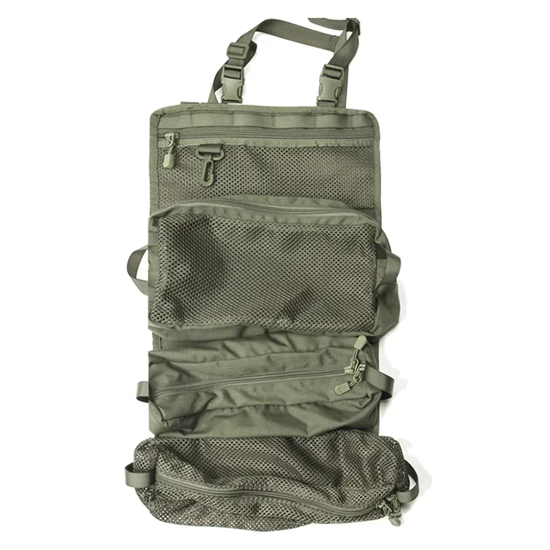 For Overhills outdoor camping detachable hanging roll bag nail tableware MOLLE system storage