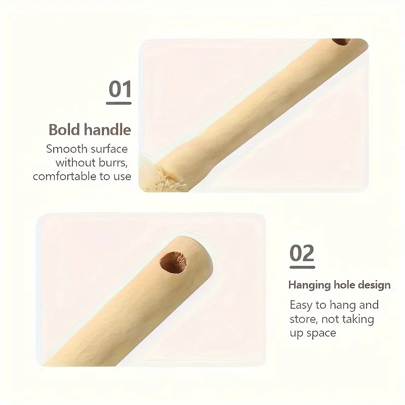 فرشاة تنظيف أصابع القدم بمقبض طويل ، قبضة سهلة ، قابلة لإعادة الاستخدام ، مثالية لكبار السن ، النساء الحوامل #3