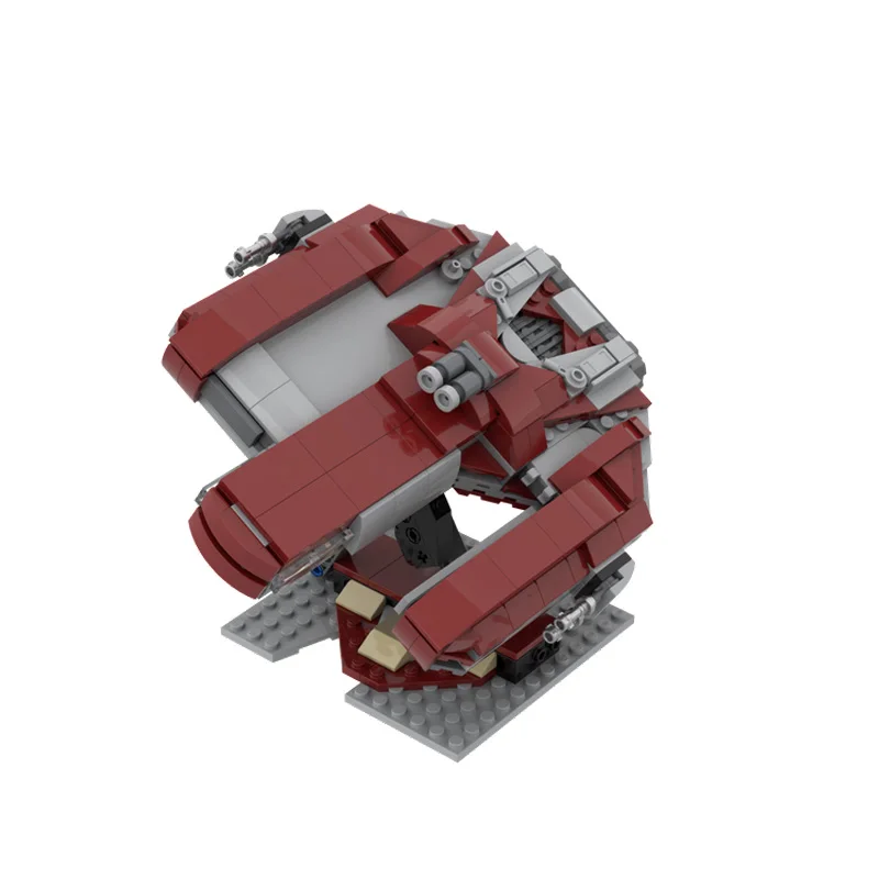 348 PCS Star Scuffle Ebon Hawk - 75362 alternativa MOC Personalizza il design modulare del blocco Semplice giocattolo fai da te Regalo di compleanno