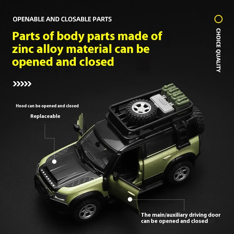 Modèle de voiture modifié en alliage 1:43, ornements de bureau exquis, la meilleure collection pour les amateurs de modèles de voitures