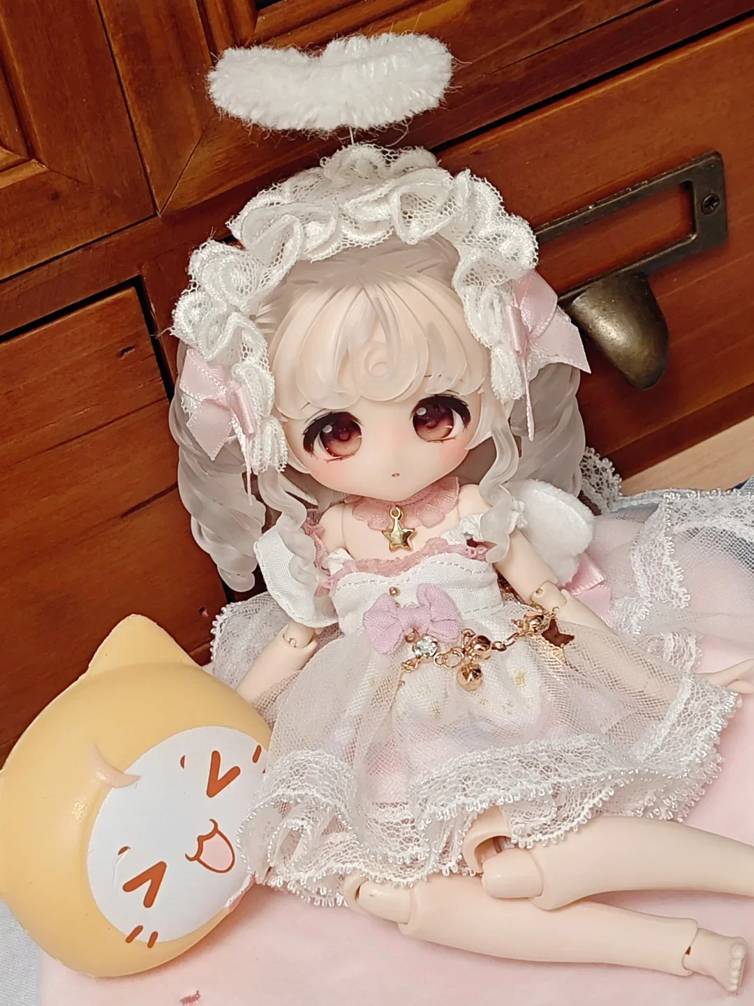

Только одежда Fairy Tale Series Angel без бретелек Bjd Детская одежда Ob11 Детская одежда Кукла Макияж Одевание для девочек Подарок-сюрприз
