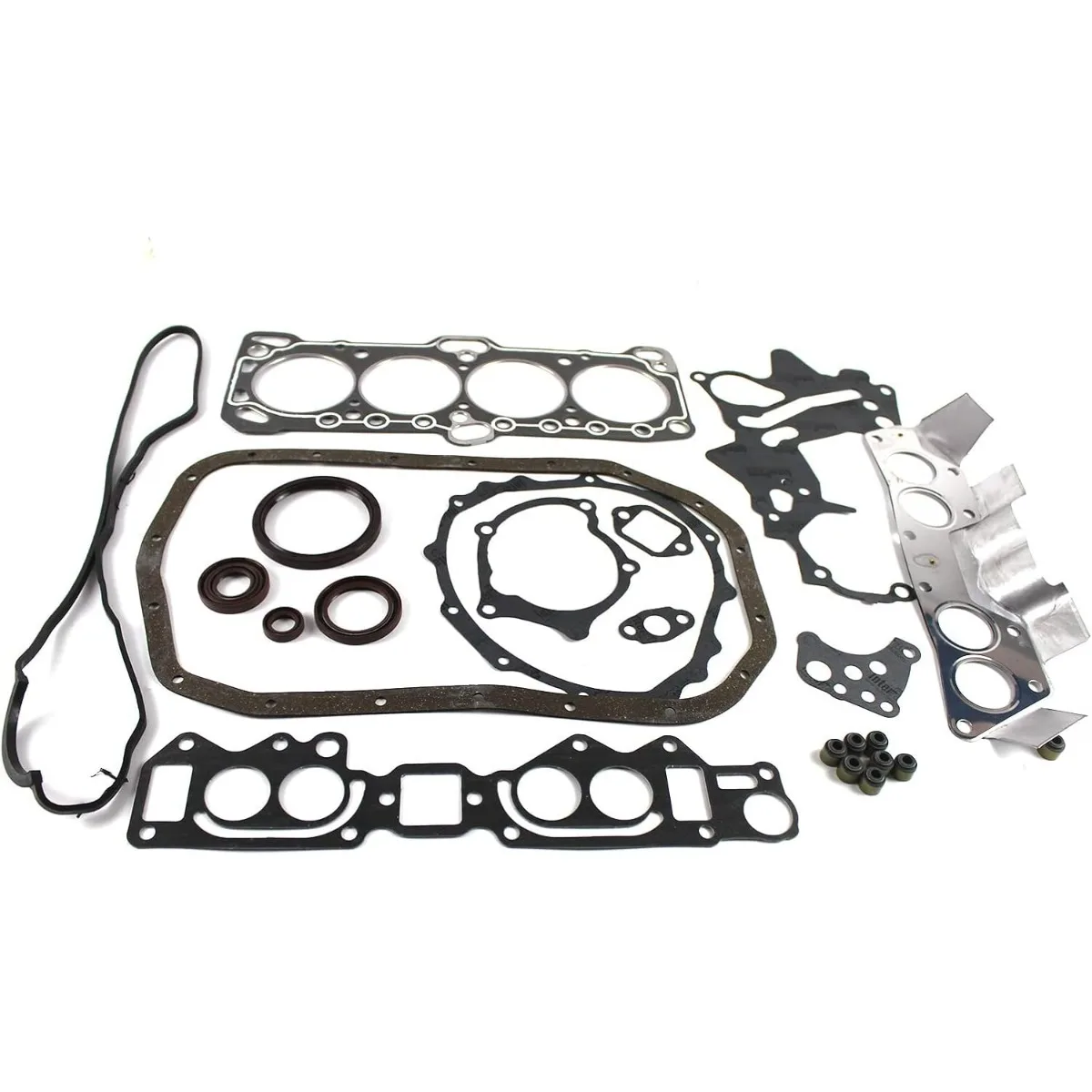4G63 4G63T Engine Overhaul Gasket Kit 8V Compatible with Mitsubishi Clark CMP15 18 20 LPG GC Engine Cylinder Head Repair Parts