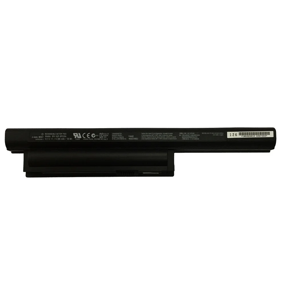 Imagem -02 - Bateria Original para Sony Vaio Bps26 Vgp-bpl26 Vgp-bps26 Bps26a Sve141 Sve14a Sve15 Sve17 100 Novo