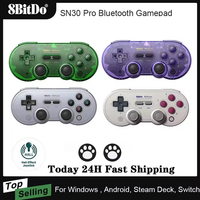 8Bitdo SN30 Pro Bluetooth Gamepad，Wireless Game Controller Joystick for Nintend Switch NS OLED MacOS Android Steam Raspberry Pi