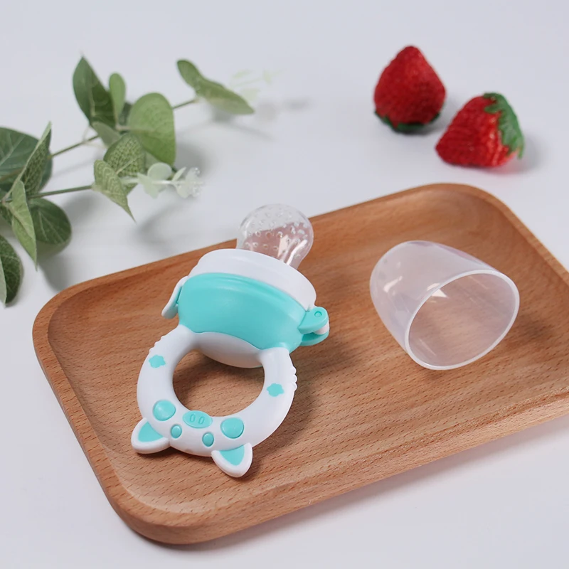 1 Pcs Baby Fruit Feeder Newborn Pacifier Fruit Food Feeding Cute Shape Baby Reborn Silicone Pacifiers For Babies Baby Toys