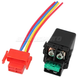 Motorcycle Starter Relay Solenoid + Plug For Honda CBR600 F2 F3 F4 F4I CBR600RR CBR900RR CBR929RR CBR929R CBR954RR CBR1100XX