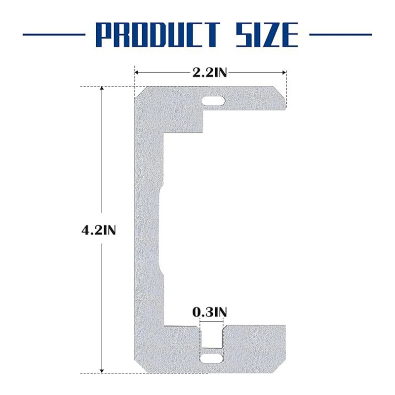 10 ชิ้นโลหะไฟฟ้ากล่องแผ่นปรับระดับ Wall Outlet Shims อลูมิเนียม Spacer สําหรับ Wall Outlet Alignment & Spacing