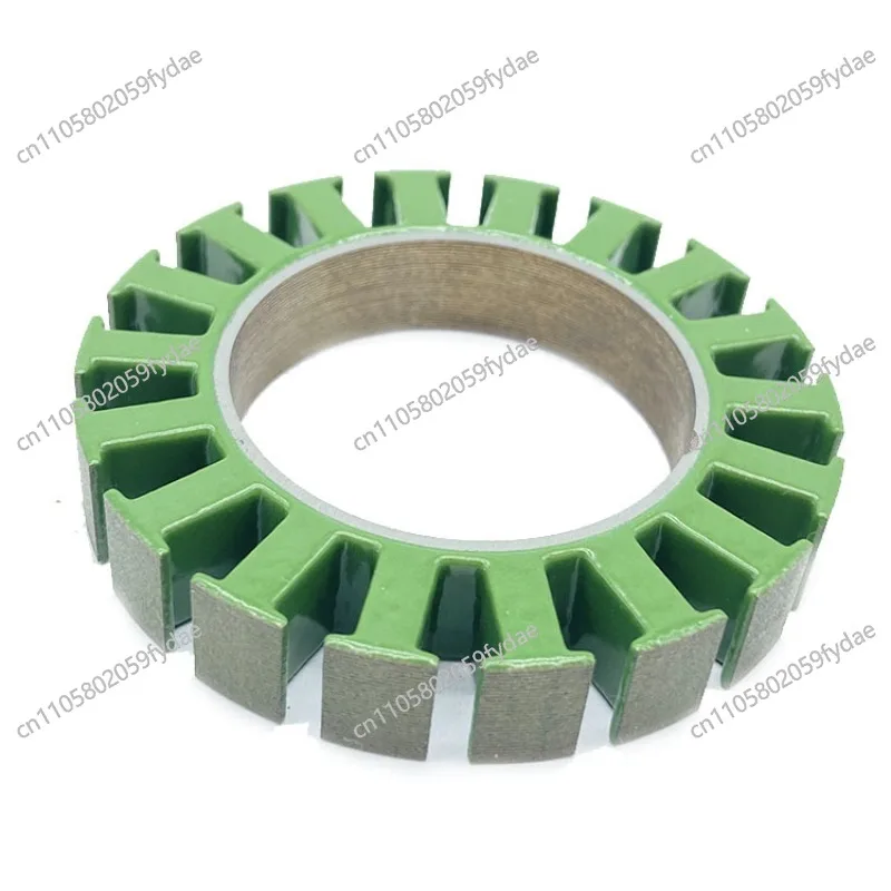 60 * 36.8 * 18P coated stator core, DC brushless motor core, wire cutting sample for drive