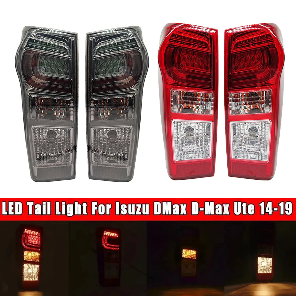 Car Rear LED Tail Light For Isuzu DMax D-Max 2012-2016 2017 2018 2019 8961253983 898125393 bumper fog light LED Turn Signal Lamp