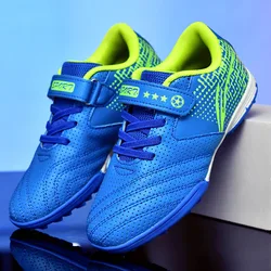 Scarpe da calcio per bambini estivi ragazzi stivali da allenamento per studenti antiscivolo scarpe da calcio in erba per bambini Sneaker Futsal in erba artificiale