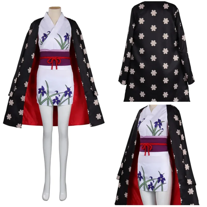 2025 New Cos Kimono Halloween Two-dimensional Anime Nico Robin Cosplay Costume Outfits Carn RER23 RQR78