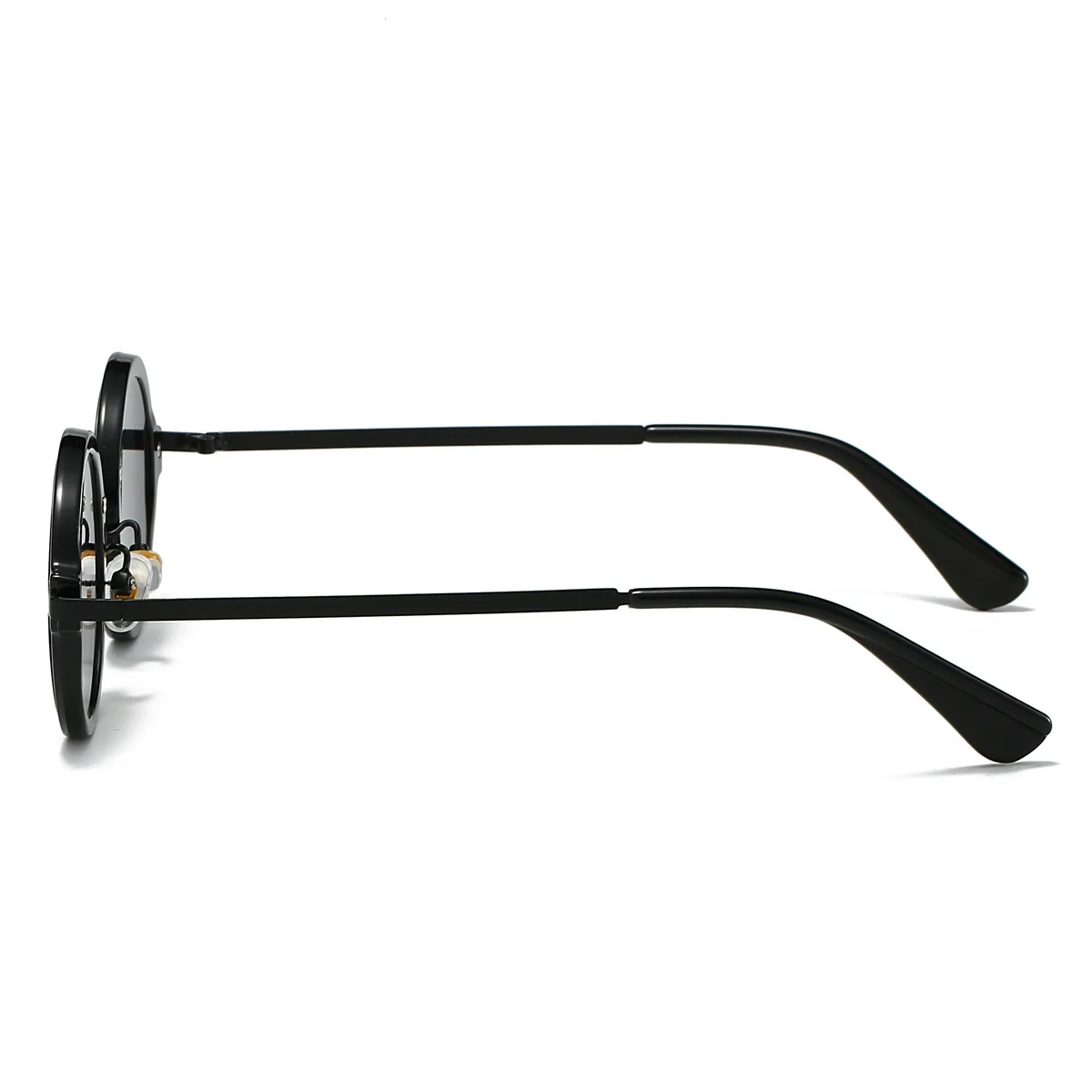 New Retro Small Round Frame Sunglasses for Men's Personalized Steampunk Outdoor Driving Sunglasses Street Photography