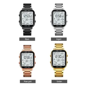 Skmei-male Digital Digital mit Hecklichtanzeige, Schrittzähler, Timer, Countdown, Kalender, Kalender, Uhr 8 Hauptverkaufs Uhr Pedometro - №8