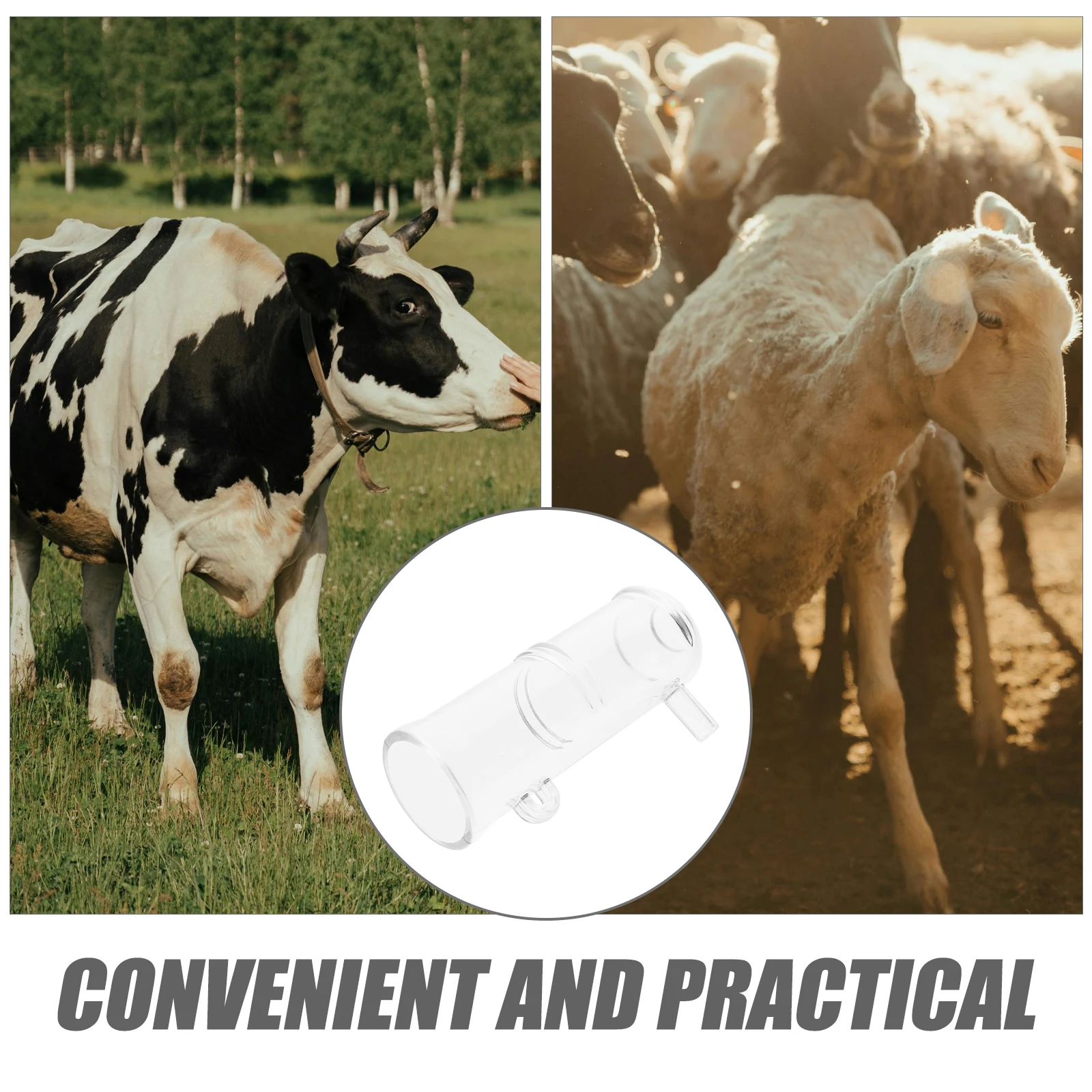 

High Quality Plastic Milking Liner Cup Smooth Edges Safe Milk Collection Easy Storage Cow Milking Machine Accessory