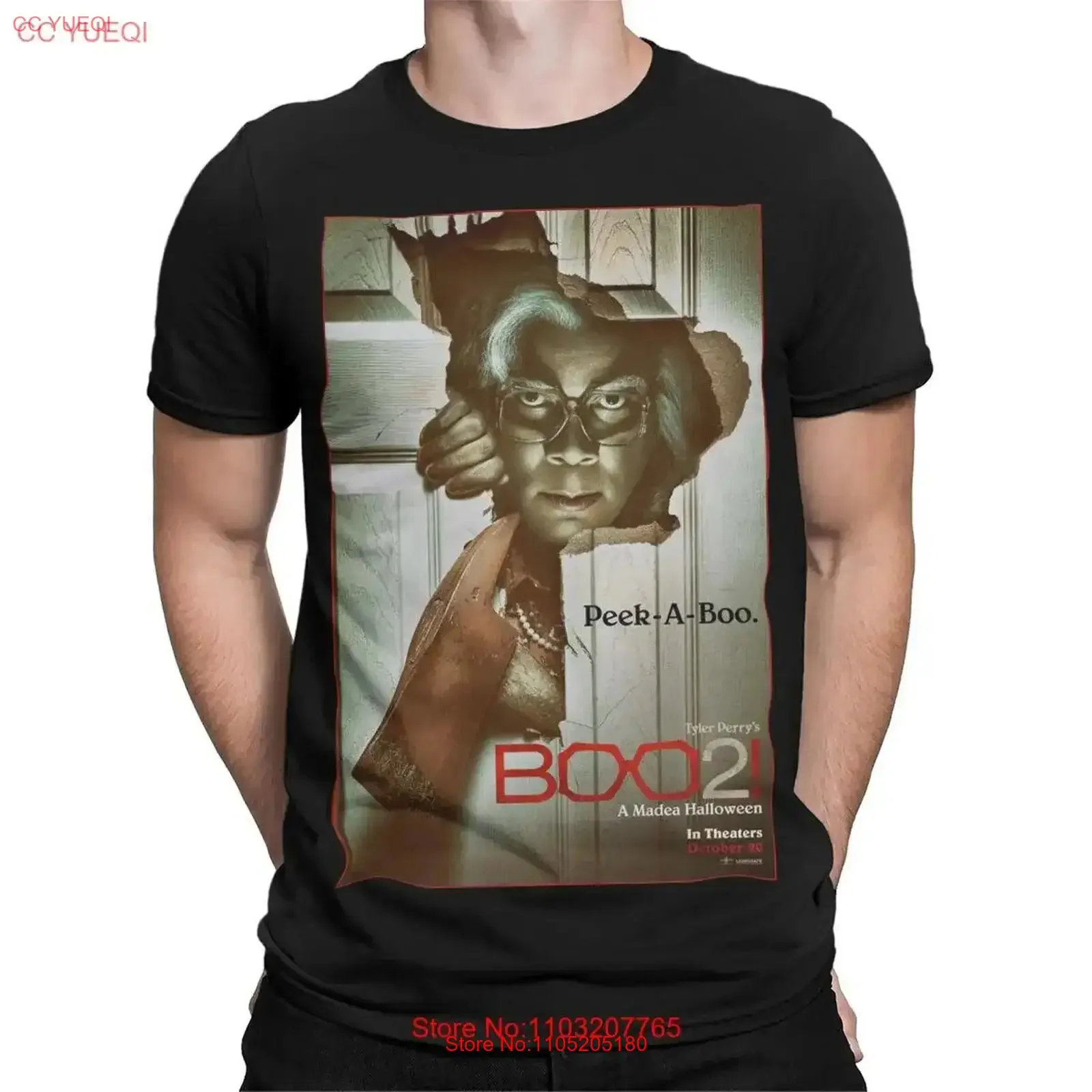 Boo 2 A Halloween Movie Poster T Shirt Retro Classic Horror HMP vintage Washed fashion Stretched Stylish Soft Casual Breathable