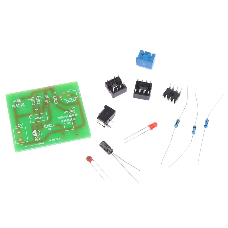 Optocoupler Tester Kit Board Practice Welding DIY Electronic Product Spare Parts