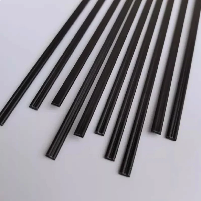 

Черные сварочные стержни из АБС-пластика, ПП, полиэтилена, палочки