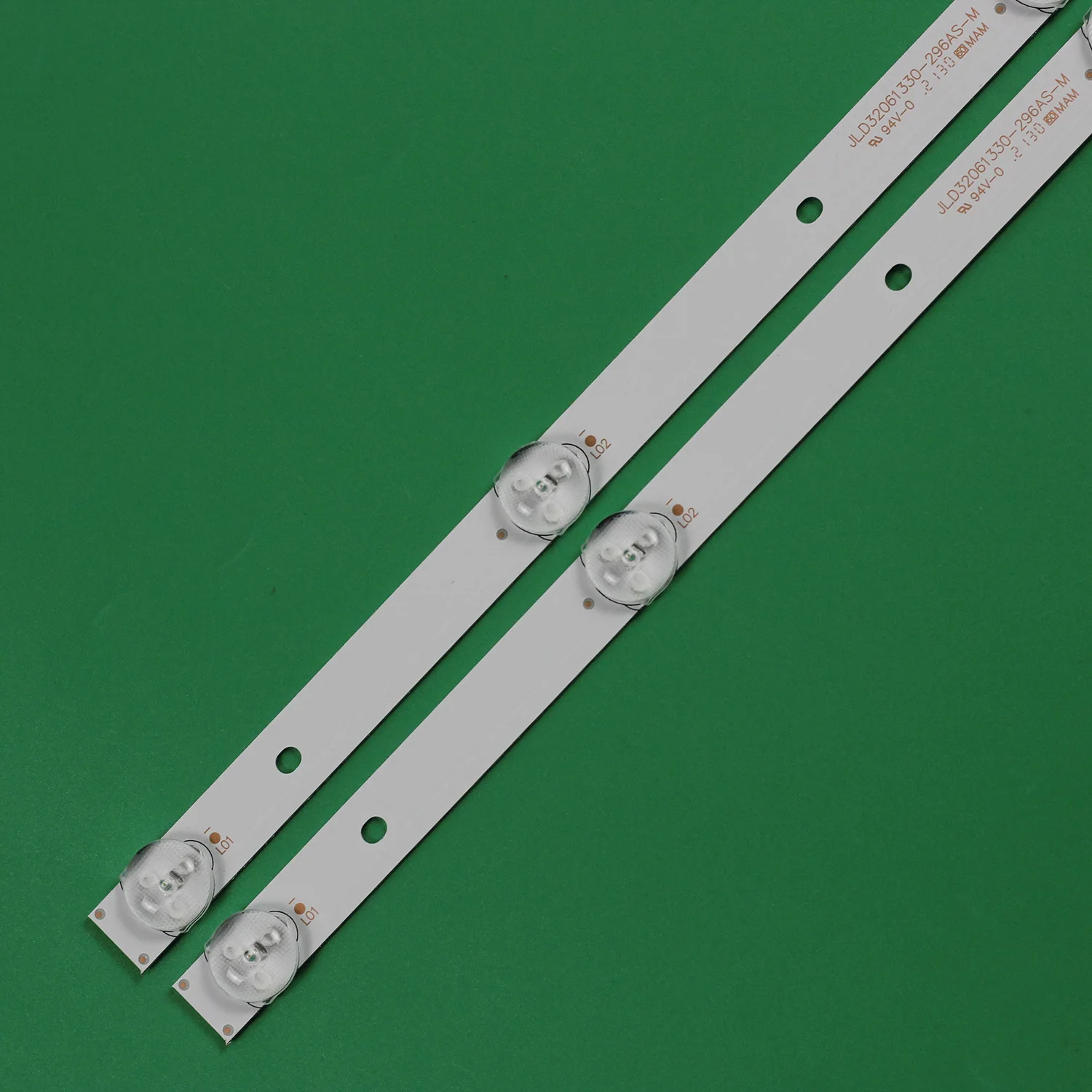 2Pcs/Set LED Backlight Strip BBK DEXP For TCL For Skyworth PPTV 32V4 32C4 32V4A 32W4 320E66 JL.D32061330-296AS-M DLED32BK 2X6