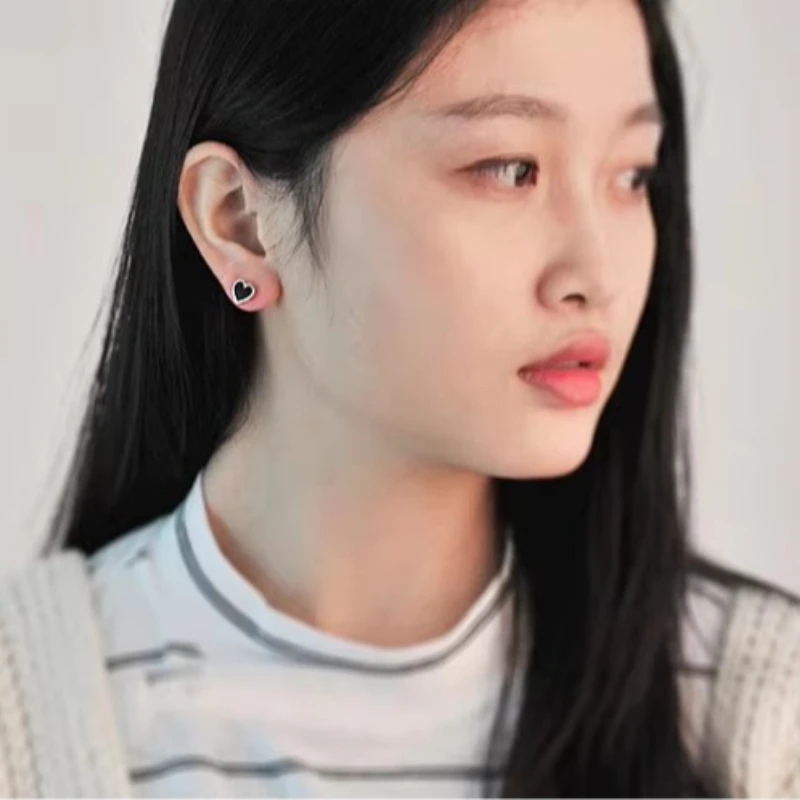 New 2019 High Quality Lover 925 Sterling Silver Stud Earring for Women Jewelry Gift For Women Romantic Lady Fashion Jewelry