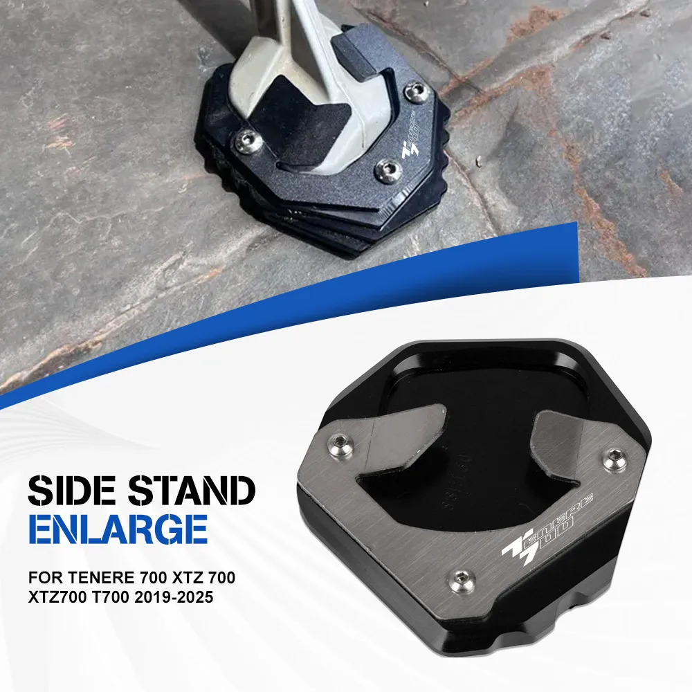 

Tenere700 Side Stand Parking Rack Foot Kickstand For YAMAHA TENERE 700 XTZ 700 XTZ700 T700 2019 2020 2021 2022 2023 2024 2025
