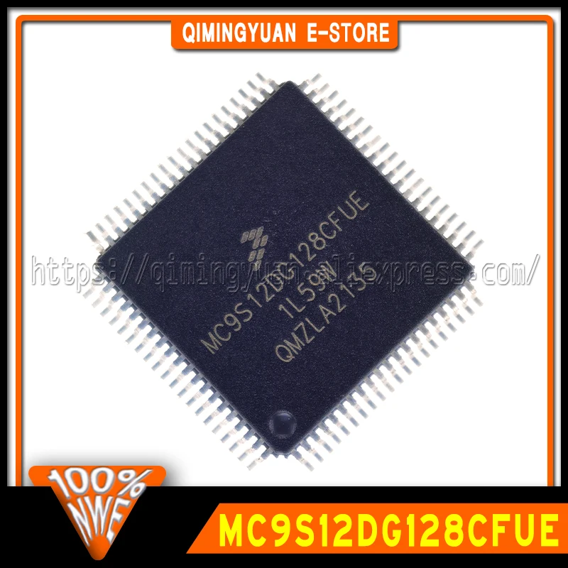 1~10PCS/LOT MC9S12DG128CFUE MC9S12DG128 QFP80 100% New Spot stock