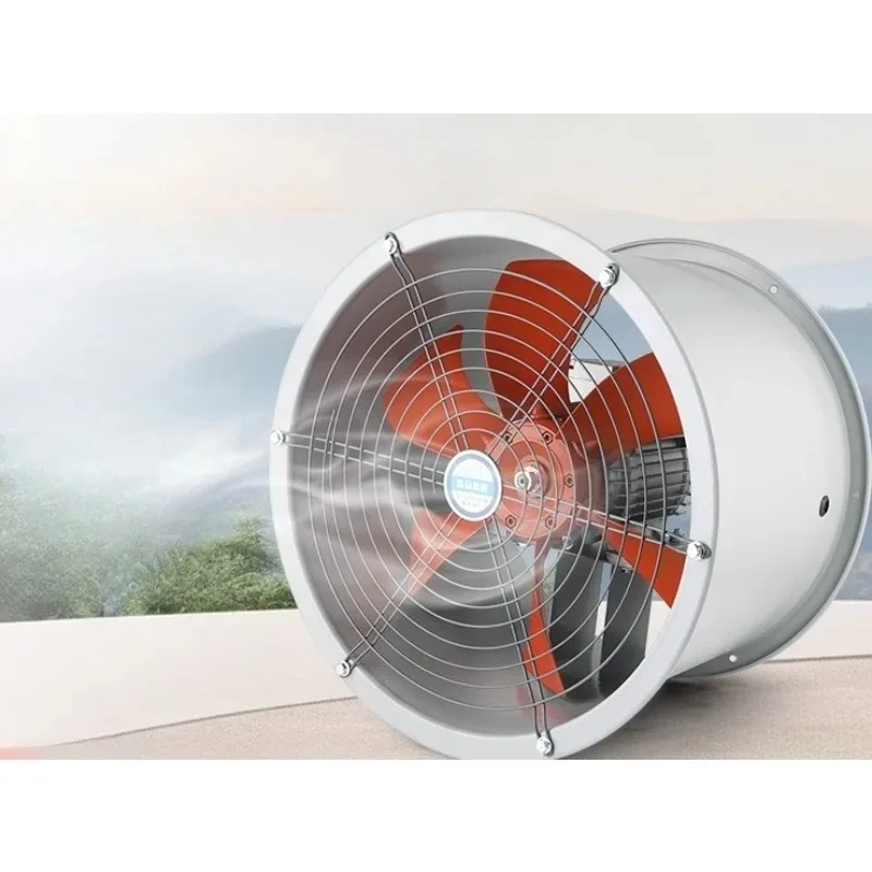 

【Best-selling】220V 380V High Temperature Resistant Ducted Axial Flow Fan Silent Industrial Kitchen