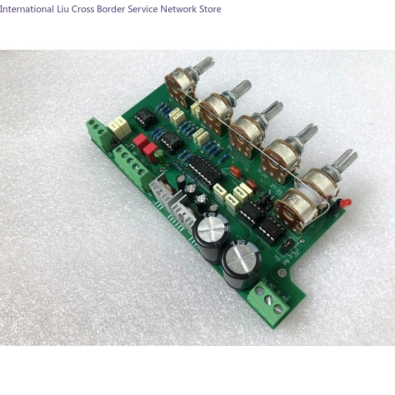 2.1 Channel Audiophile Preamplifier Board Front Panel 3-Channel Tone Control with Overweight Bass Output Subwoofer Preamp