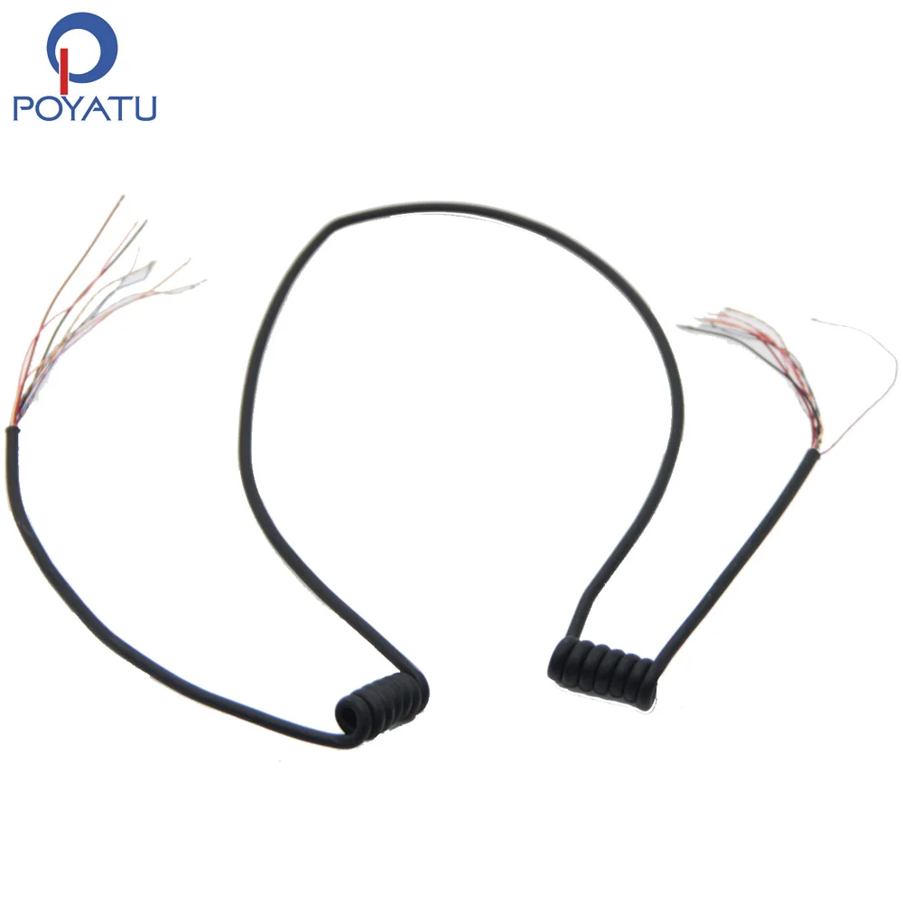 Replacement Headband Cord Cable for Marshall Monitor / Monitor Wireless Bluetooth Headphones Repair Head Band Coiled Cable