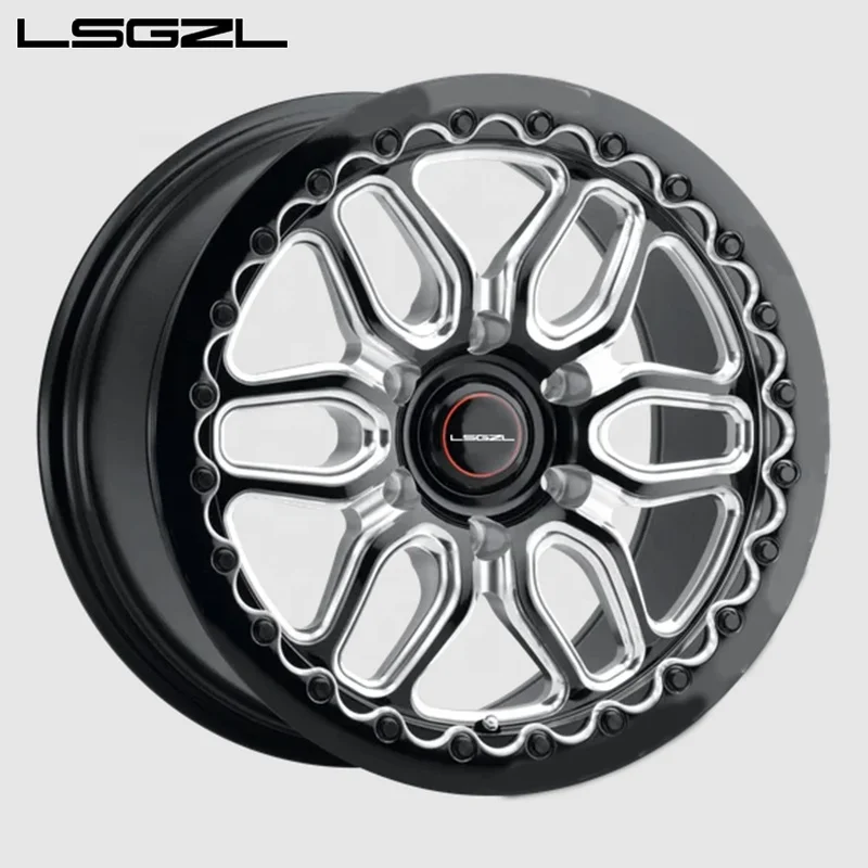 

LSGZL Forged Beadlock Custom High Quality 17 18 19 Inch Forged Alloy OEM Wheel Rims for C8 M5 Car Wheel