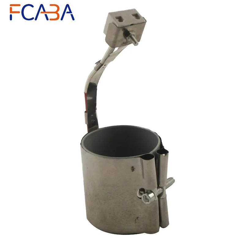 FCABA 55*60mm 220V 310W Stainless Steel Mica Band Heater Electric Industrail Heating Element for Plastic Injection Machine