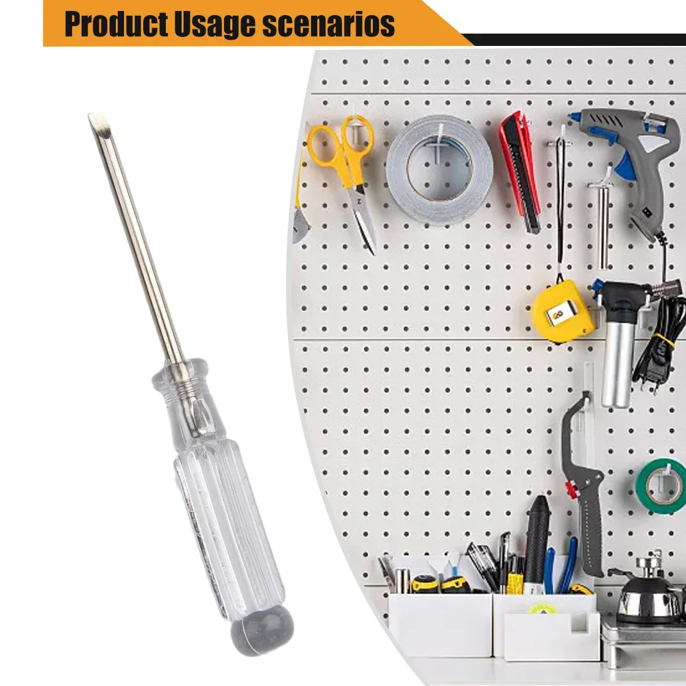 1Pc 3.74 Inch Small Mini Screwdriver Repair Tool Slotted Cross Screwdrivers Two Sizes Are Available 1 Cross Screwdriver