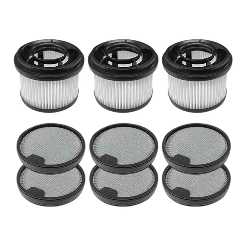 B59B-9PCS Vacuum HEPA Filter Kit For Dreame Z10 Station/Z20 Station Vacuum Cleaner Replacement Parts Pre Filter