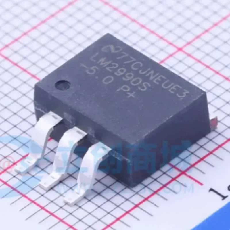 Integrated Circuits (ICs) LM2990S-5.0 Linear Voltage Regulator IC Negative Fixed 1 Output 1.8A TO-263 (DDPAK-3)