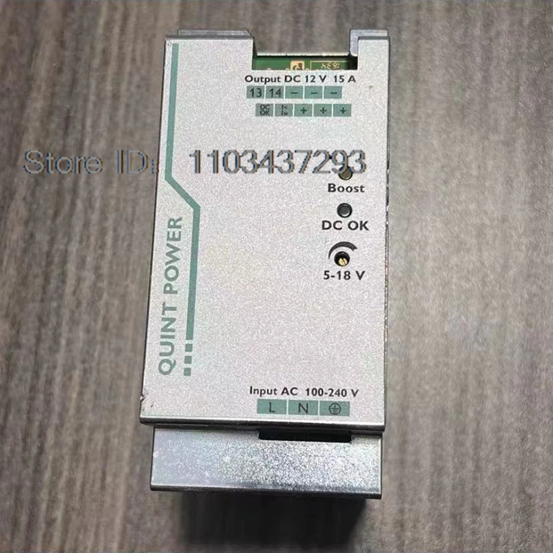 

QUINT-PS/1AC/12DC/15 2866718 For Phoenix Power Supply DIN Rail Mount SFB Technology